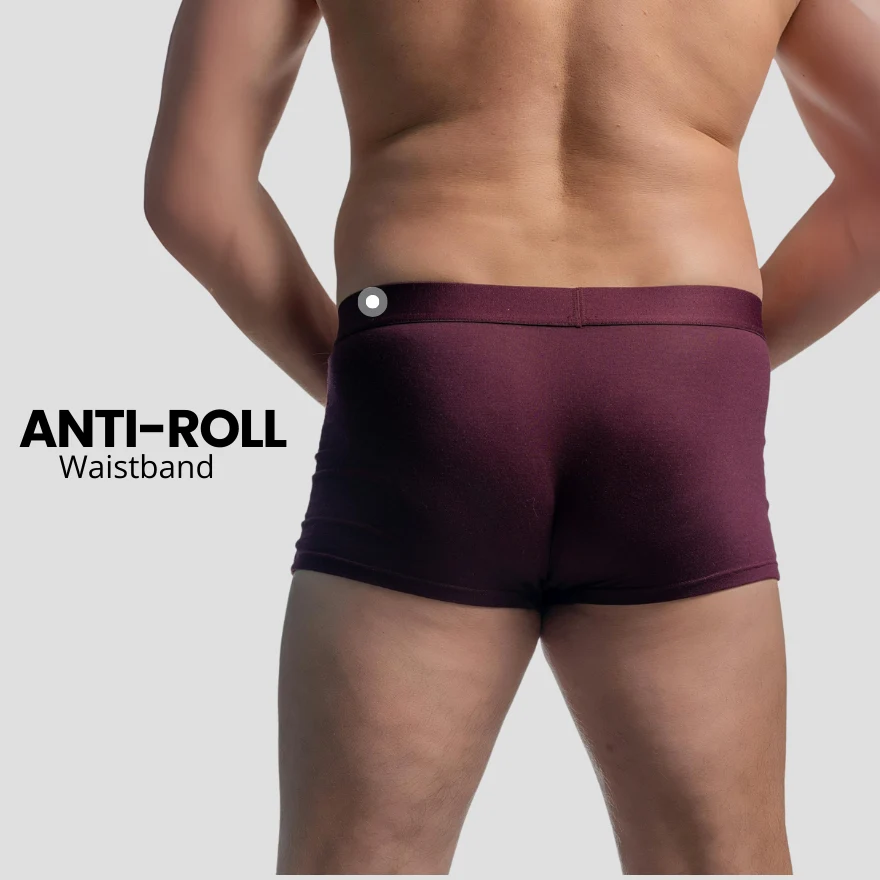 3-Pack Black 1.0  - PREMIUM BAMBOO FIBRE BOXER SHORTS - Image 4